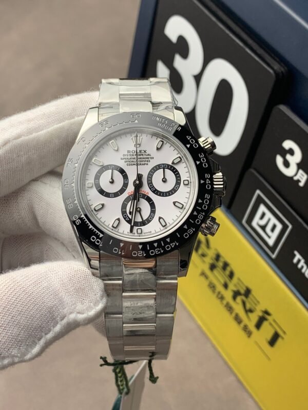 ROLEX-COSMOGRAPH DAYTONA-REF.M126500LN-0001-ELITE CLONE 4131 MOVEMENT-40MM - Image 2